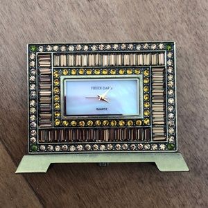 Heidi Daus Quartz Analog Table Watch NWOT 🖤